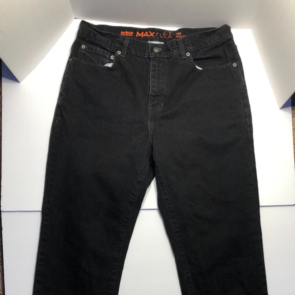 - Urban Pipeline Max Flex Slim Fit Men's Jeans Size 34 x 32 Black Rinse De…